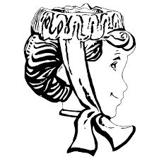 Plaatje van het logo van Juffrouw Saartje in Gouda