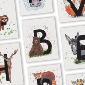 Foto van een letterkaart met de Letter B van Beer